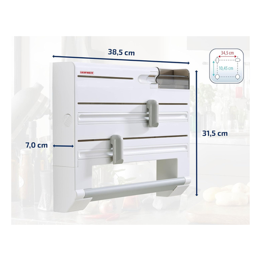 Leifheit 25723-9 Wall Mounted Roll Holder Parat Plus