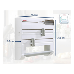Leifheit 25723-9 Wall Mounted Roll Holder Parat Plus
