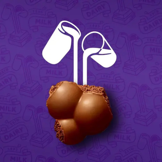 Cadbury Dairy Milk Bubbly with Strawberry Yoghurt Chocolate Bar, 27g