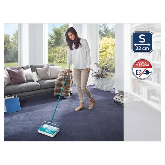 Leifheit 11700-7 Carpet Sweeper Quick Cleaning