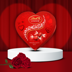 Lindt Lindor Milk Heart Truffles Box 200g ❤️