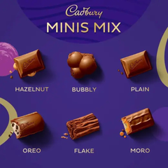 Cadbury Minis Mix Chocolate 30 Pcs, 400g