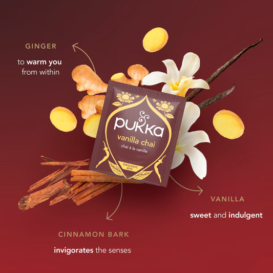 Pukka Organic Herbal Tea Vanilla Chai, 20S