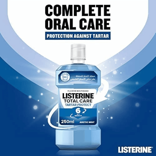 Listerine Mouthwash Total Care Antibacterial Tartar 250ml