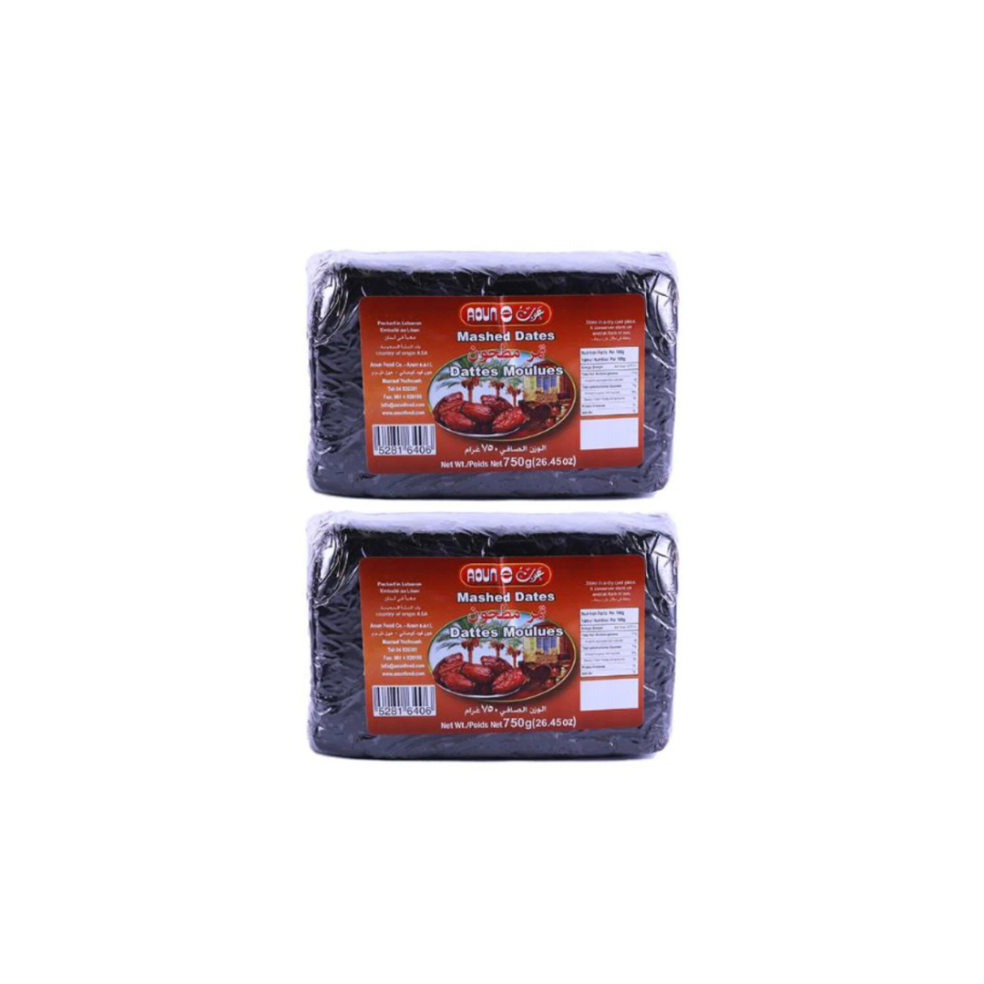 Aoun Mashed Dates 750g, 2 @ 15% OFF
