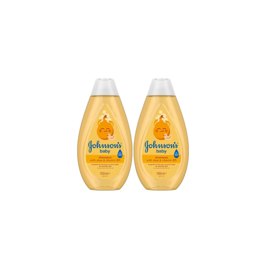 Johnson's Baby Shampoo Gold 500ml, 1+1 Free