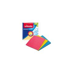 Vileda Sponge Cloth, Pack of 3 + 1 Free