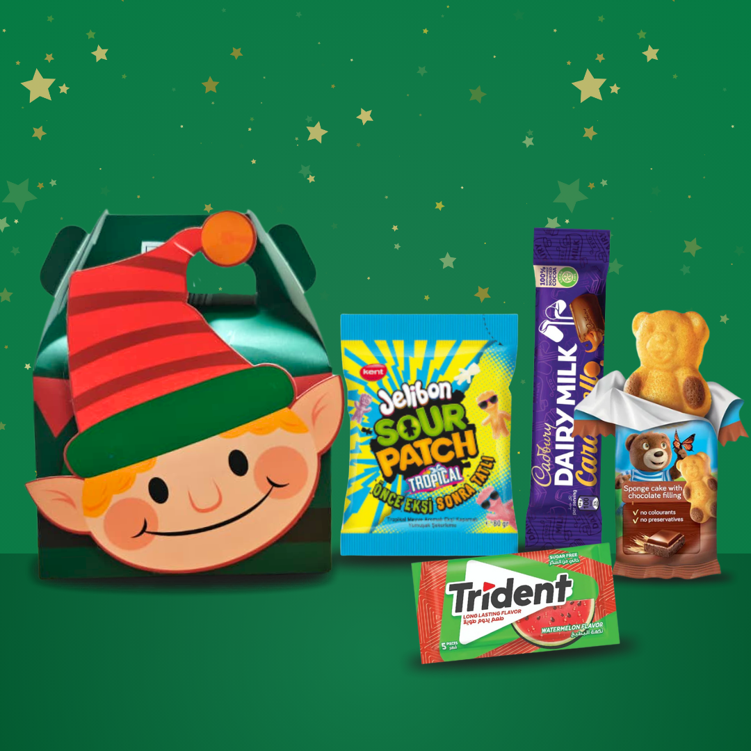 Christmas 2025 Candy Mix Box with Mix of Choco & Chewy