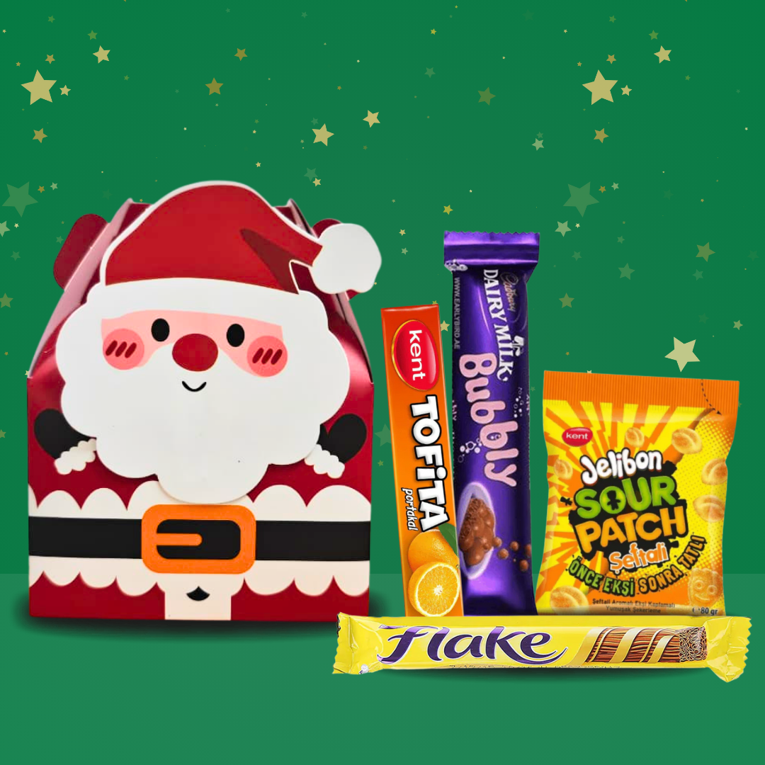 Christmas 2025 Candy Gift Box with Mix of choco & chewy