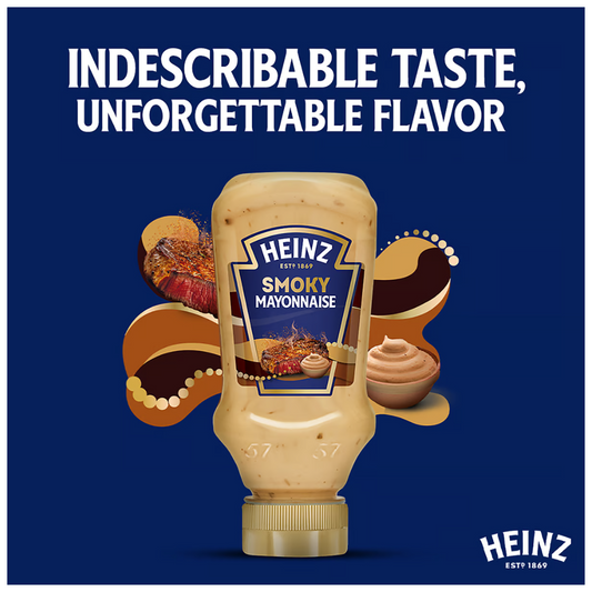 Heinz Top Down Mayonnaise Smoky 225ml