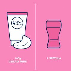 Veet Hair Removal Cream Sensitive Skin Body & Legs 100g