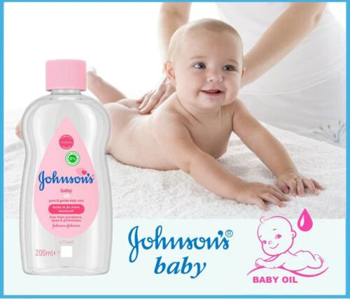 Johnson's Baby Oil, 200ml