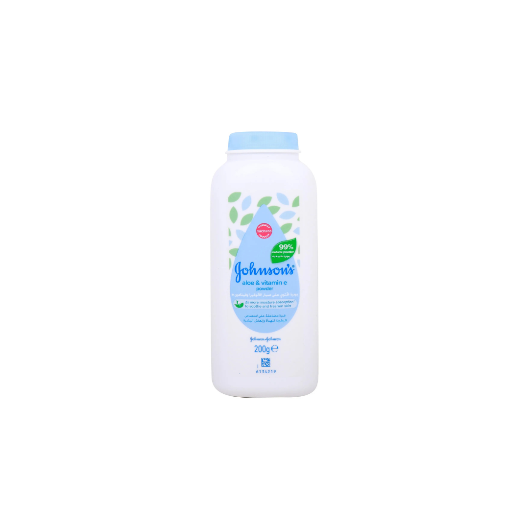 Johnson's Baby Powder Aloe & Vitamin E 200g
