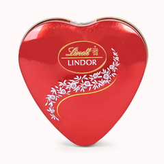 Lindt Starwberry Lindor Heart Tin, 212g ❤️