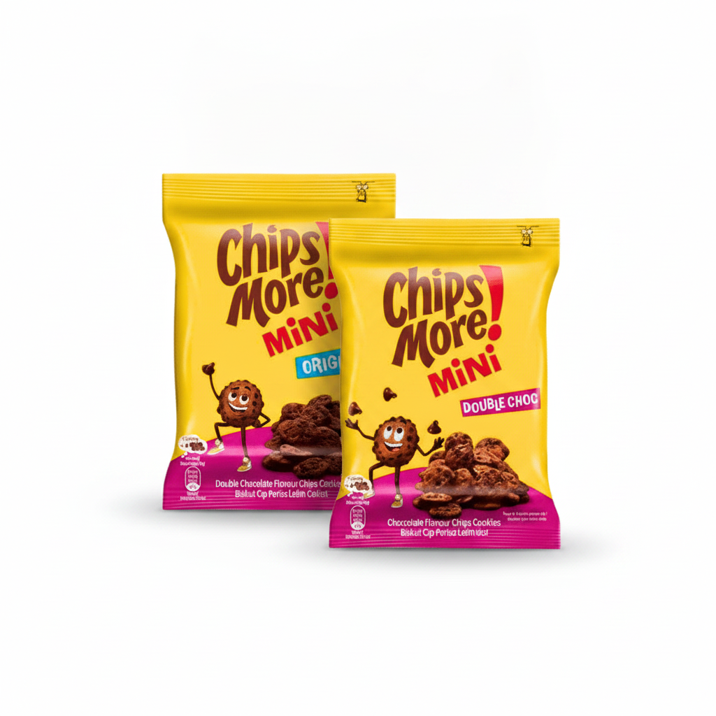 Lu Chipsmore Mini Cookies Original + Double Chocolate 2X72g, 30% OFF