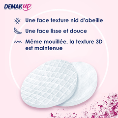 Demak'Up Expert Cotton Round Single Pads, x70