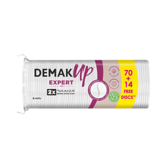 Demak'Up Expert Soft Cotton Round Pads, 70 + 14 Free