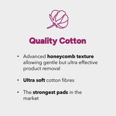 Demak'Up Expert Soft Cotton Round Pads, 70 + 14 Free