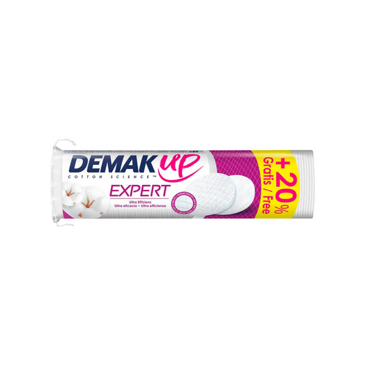 Demak'up  Expert Cotton Round, 70 + 14 Free