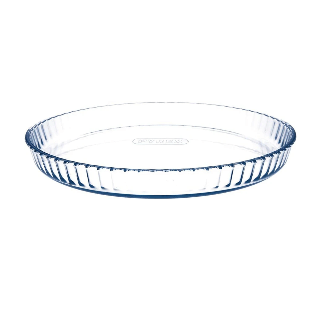Pyrex Glass Quiche Dish Tart Tin 31cm, 814B
