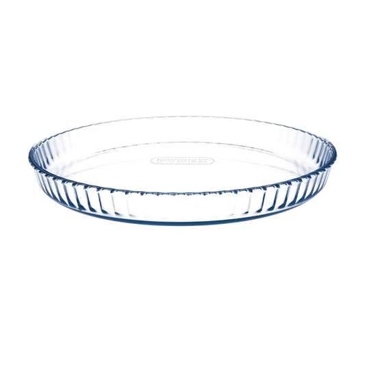 Pyrex Glass Quiche Dish Tart Tin 31cm, 814B