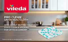 Vileda PRO Clean Universal Cloth, 4 Pcs