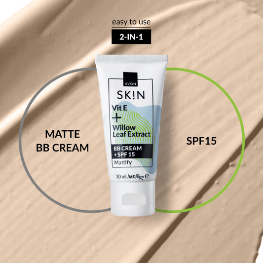 Avon SK!N Matte BB Cream + SPF15 + Vitamin E