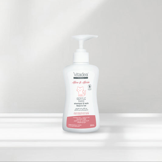 Vitadea Head-to-Toe Shampoo & Baby Bath, 250ml