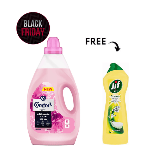 Comfort Pink 3L + Jif Lemon 500ml Free