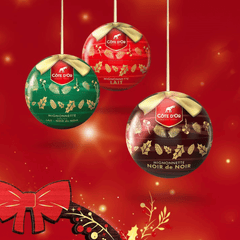 Cote D'Or Mignonettes Noir de Noir Christmas Ball  120g, 12 mini tablets