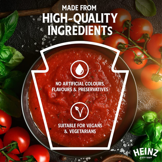 Heinz Organic Tomato Ketchup, Top Down Squeezy Bottle, 580g