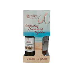 Chateau Fakra Coffret Blanc & Rose Wine 75cl 2024 + 2 Free Glasses