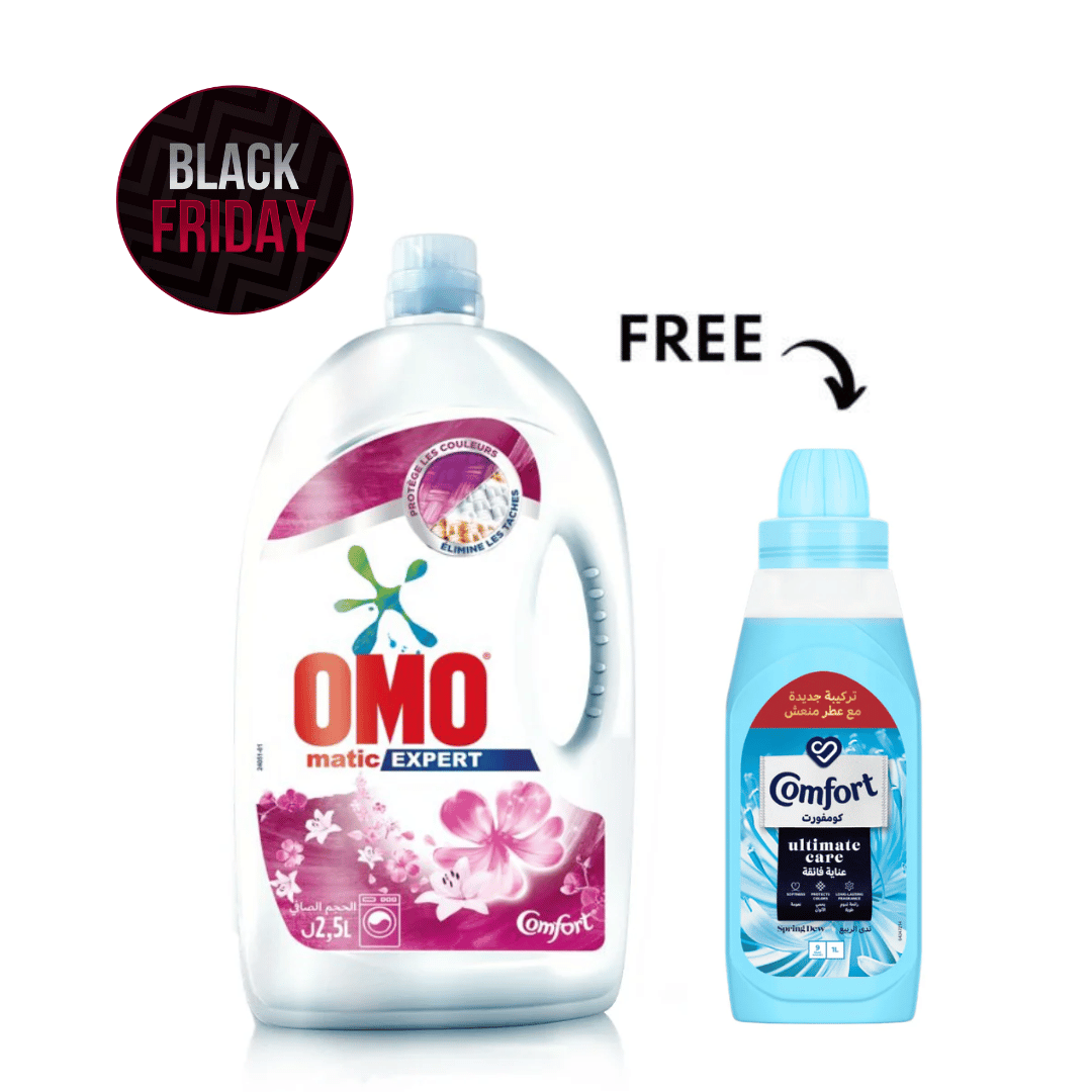 Omo Comfort 2.5L + Comfort Blue 1L Free