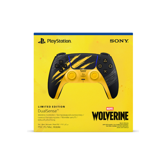 PlayStation PS5 DualSense Wireless Controller, Limited Edition Black & Yellow