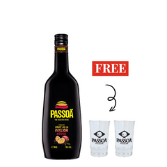 Passoa Passion Fruit Liqueur 70cl & 2 Shots Free