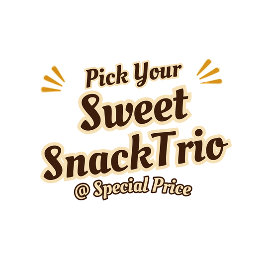 Pick Your Sweet Snack Trio @ Special Price