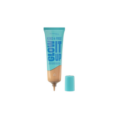 Rimmel Kind & Free Glow it Up Skin Tint Foundation, Vitamin E, pro-vitamin B5 & Aloe Vera