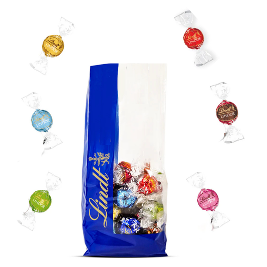 Lindt Lindor Chocolate Assorted Bag 700g, 56 Pcs
