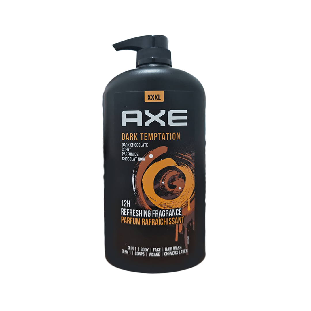 AXE Men 3in1 Body Wash Dark Temptation 1L