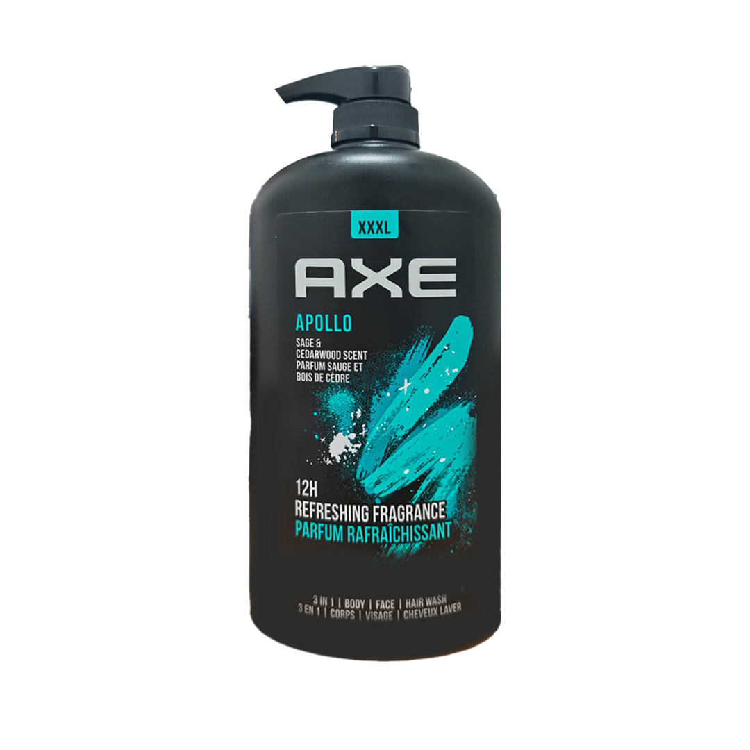 AXE Men 3in1 Body Wash Apollo 1L