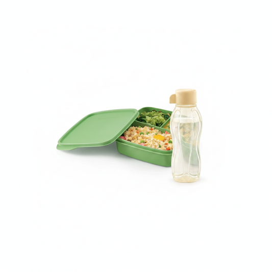 Tupperware Lunch Box 550ml + Eco Bottle 310ml Bundle