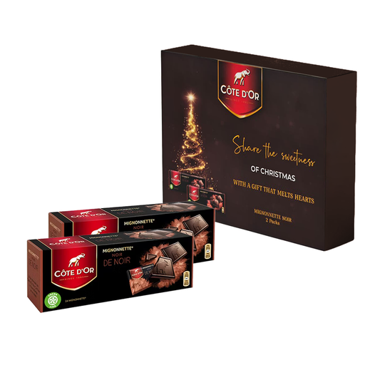 Cote D'Or Mignonettes Christmas Coffret Noir de Noir, x48