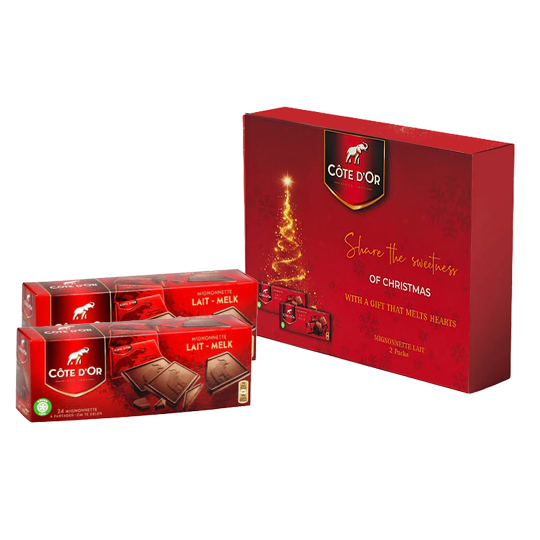 Cote D'Or Mignonettes Christmas Coffret Milk x48