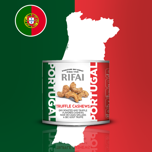 Rifai Tins Cashew Truffles 150g - Team Portugal