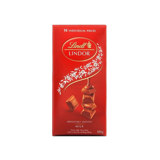 Lindt Lindor Milk chocolate Tablet 100g