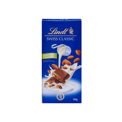 Lindt Milk Almond 100g