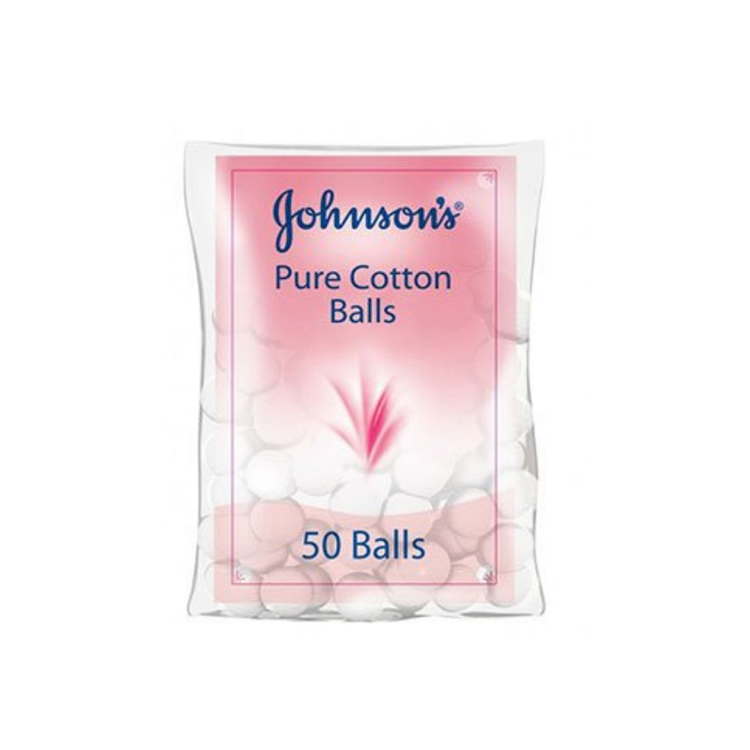 J&J Cotton Wool Balls 50'S