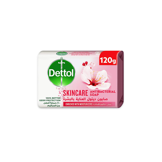 Dettol Skincare Anti-Bacterial Bar Soap 120g - Rose & Blossom