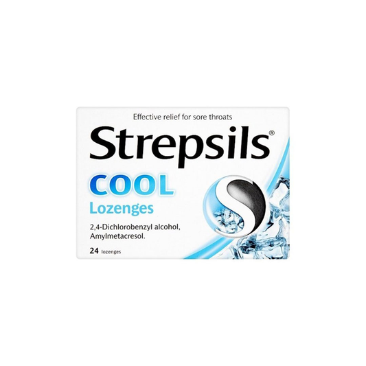 Strepsils Cool, Pack of 24 Lozenges