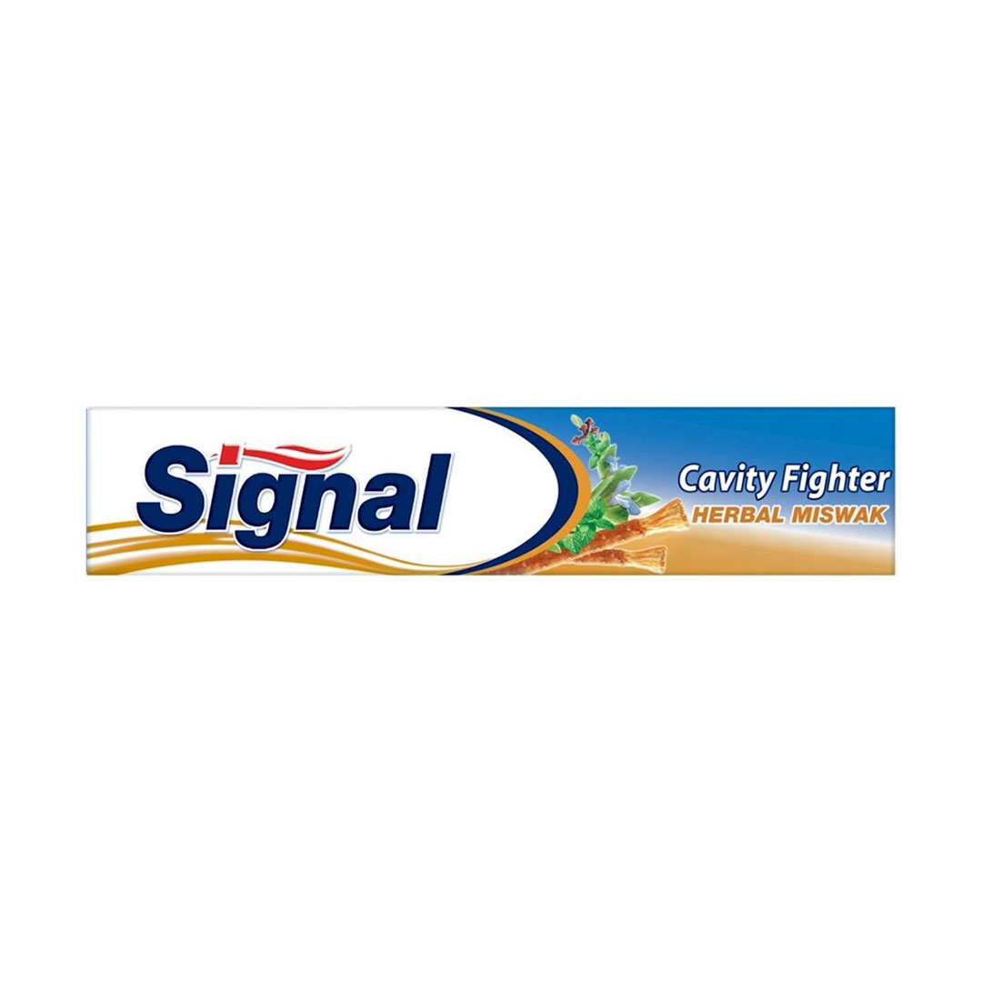 Signal Toothpaste Cavity Fighter Herbal Miswak 120ml